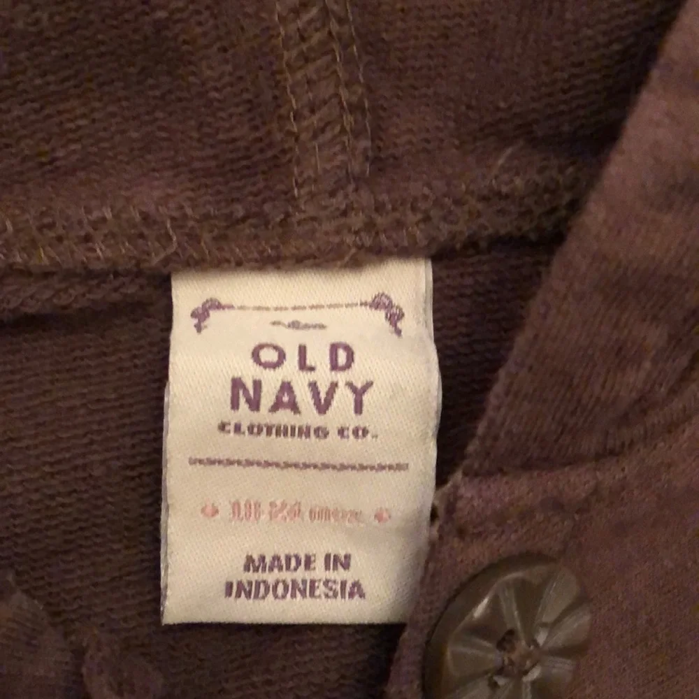 Old Navy Brown Hooded Top Size 18-24 months